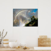 Frederic Edwin Church - regenseizoen in de Tropiek Poster (Keuken)