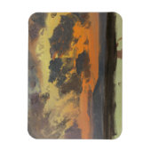 Frederic Edwin Church - Sky at Sunset, Jamaica Magneet (Verticaal)