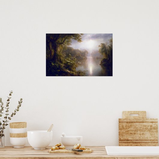 Frederic Edwin Church The River of Light Poster (Keuken)