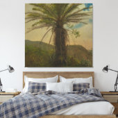 Frederic Edwin Church - Tree Fern, Jamaica Canvas Afdruk (Insitu (Slaapkamer))