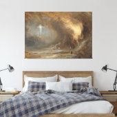 Frederic Edwin Church - Visioen van het kruis Canvas Afdruk (Insitu (Slaapkamer))