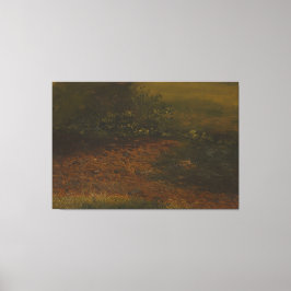 Frederic Edwin Church - Woodland Scene Canvas Afdruk