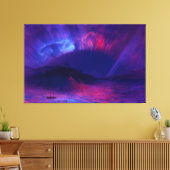 FREDERIC EDWIN KERK - Aurora Borealis (1865) - Canvas Afdruk (Insitu (Woonkamer))