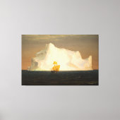 FREDERIC EDWIN KERK - DE IJSBERG - 1891 - CANVAS AFDRUK (Voorkant)