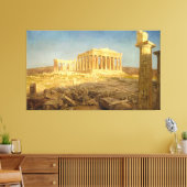 FREDERIC EDWIN KERK - Het Parthenon - 1871 - Canvas Afdruk (Insitu (Woonkamer))