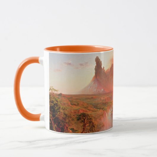 Frederic Kerkschilderij, Cotopaxi, Ecuador Mok (Links)