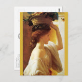Frederic Leighton Basket of fruit CC0674 Briefkaar Briefkaart (Voorkant / Achterkant)