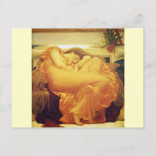 Frederic Leighton, Briefkaart "Flaming June"
