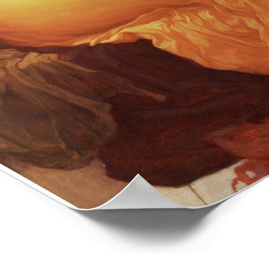 Frederic Leighton - Flaming June Poster (Hoek)