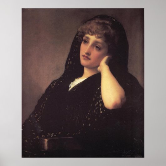Frederic Leighton Memories Fine Art Poster (Voorkant)