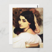 Frederic Leighton Pavonia Briefkaart (Voorkant / Achterkant)