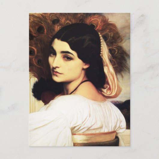 Frederic Leighton Pavonia Briefkaart (Voorkant)