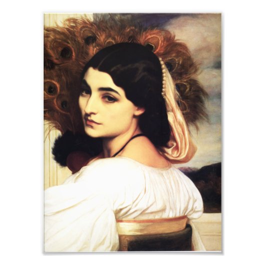 Frederic Leighton Pavonia Foto Afdruk (Voorkant)