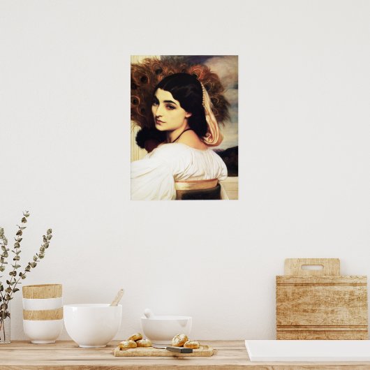 Frederic Leighton Pavonia Poster (Keuken)