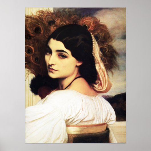 Frederic Leighton Pavonia Poster (Voorkant)