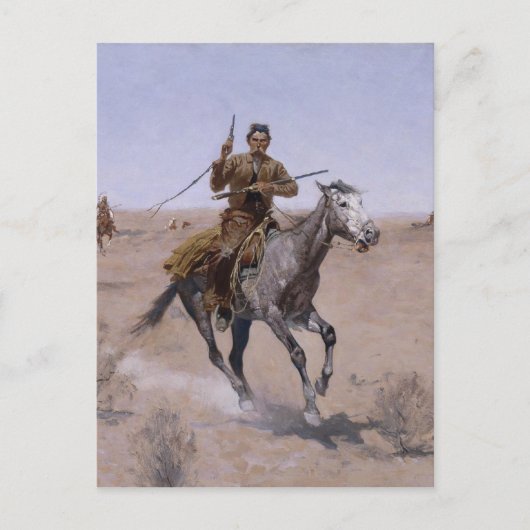 Frederic Remington Art Briefkaart (Voorkant)