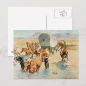 Frederic Remington Art Briefkaart (Voorkant / Achterkant)