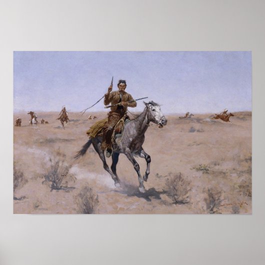 Frederic Remington Art Poster (Voorkant)