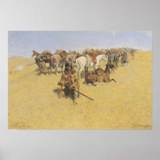 Frederic Remington Art Poster (Voorkant)