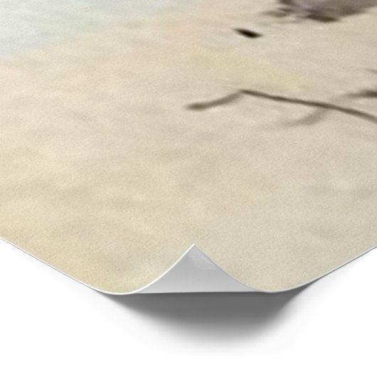 Frederic Remington "Buffalo Hunter Spitting Bullet Poster (Hoek)