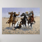 Frederic Remington / Comrade bijwonen Poster (Voorkant)