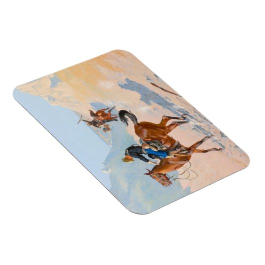 Frederic Remington - de Advance-Guard of de Mil Magneet (Rechterzijde)