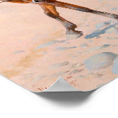 Frederic Remington - de Advance-Guard of de Mil Poster (Hoek)