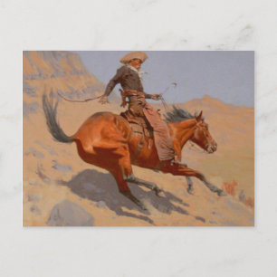 Frederic Remington - De Cowboy Briefkaart