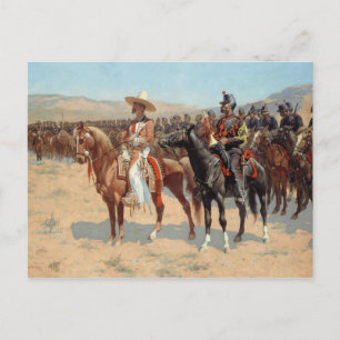 Frederic Remington - De Mexicaanse Majoor Briefkaart