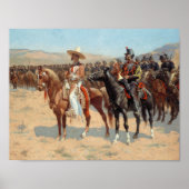 Frederic Remington - De Mexicaanse Majoor Poster (Voorkant)