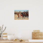 Frederic Remington - De Mexicaanse Majoor Poster (Keuken)
