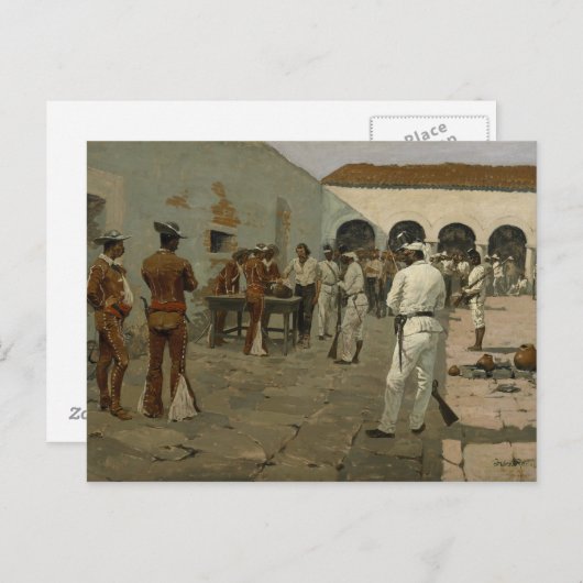 Frederic Remington - De Mier Expedition Briefkaart (Voorkant / Achterkant)