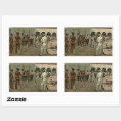 Frederic Remington - De Mier Expedition Rechthoekige Sticker (Vel)