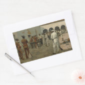 Frederic Remington - De Mier Expedition Rechthoekige Sticker (Envelop)