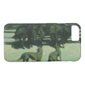 Frederic Remington - De oproep tot hulp Case-Mate iPhone Case (Achterkant (Horizontaal))