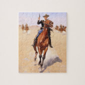Frederic Remington De Trooper Legpuzzel (Verticaal)