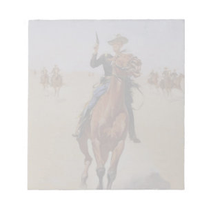 Frederic Remington De Trooper Notitieblok