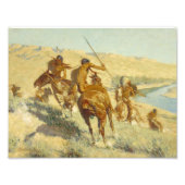 Frederic Remington - Episode van het Pistool Buffa Foto Afdruk (Voorkant)