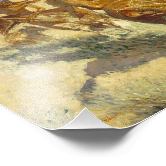 Frederic Remington - Episode van het Pistool Buffa Foto Afdruk (Hoek)