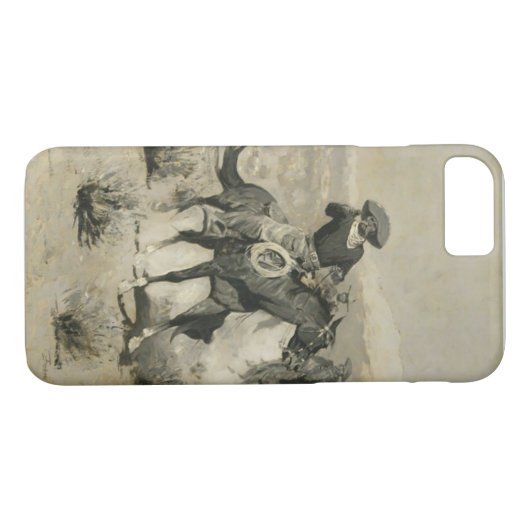 Frederic Remington Iphone-draagtas Case-Mate iPhone Case (Achterkant (Horizontaal))