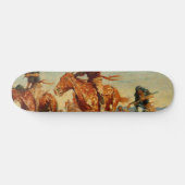Frederic Remington is de buffelloper (1909) Persoonlijk Skateboard (Horizontaal)