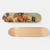 Frederic Remington is de buffelloper (1909) Persoonlijk Skateboard (Horizontaal)