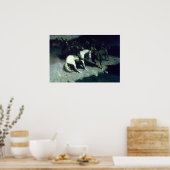 Frederic Remington is ingeschakeld Poster (Keuken)