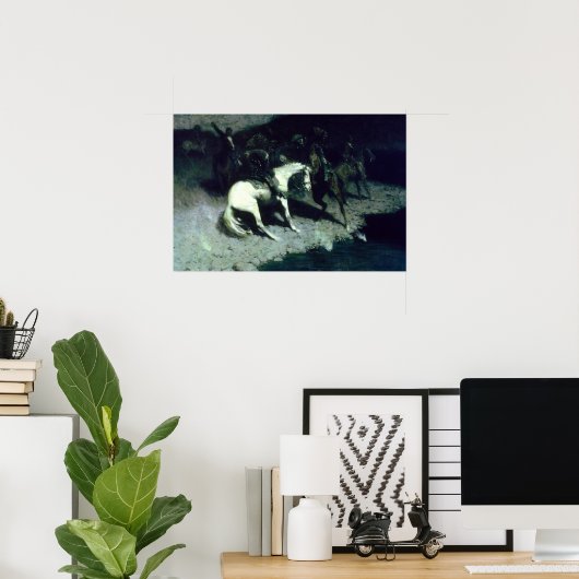 Frederic Remington is ingeschakeld Poster (Thuiskantoor)