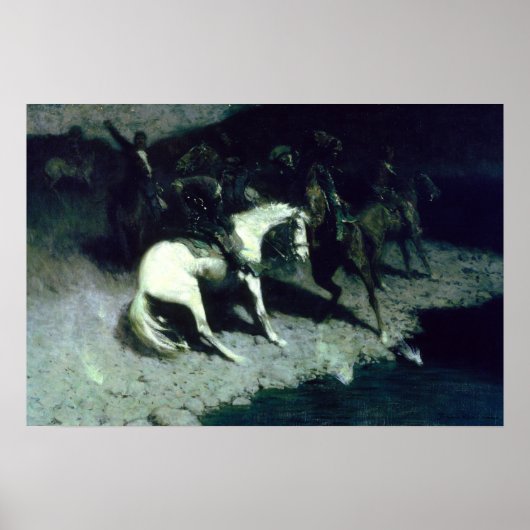 Frederic Remington is ingeschakeld Poster (Voorkant)