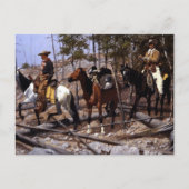 Frederic Remington Prospecting for Cattle Range Briefkaart (Voorkant)