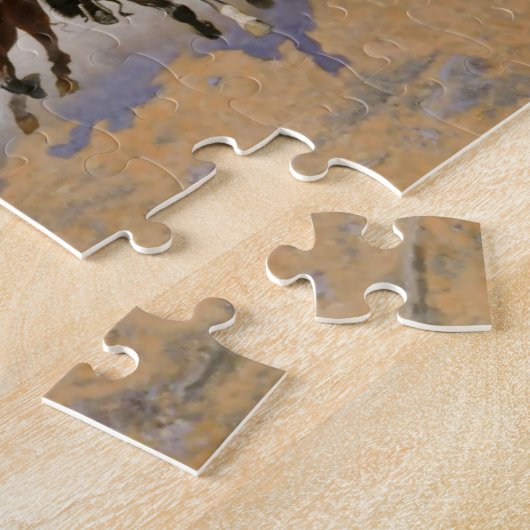 Frederic Remington Schilderij “Dash For The Timber Legpuzzel (Zijkant)