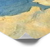 Frederic Remington-schilderijen "Downing the Nigh  Poster (Hoek)