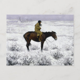 Frederic Remington the Herd Boy Briefkaart