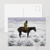 Frederic Remington the Herd Boy Briefkaart (Voorkant / Achterkant)